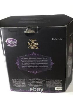 Disney Rare Nightmare Before Christmas Candle Holders Jack & Sally Open Box