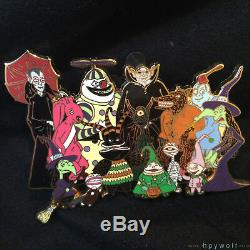 Disney Shopping NIGHTMARE BEFORE CHRISTMAS Unforgettable Characters Jumbo LE Pin