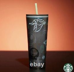 Disney Starbucks The Nightmare Before Christmas Tumbler with Straw IN HAND
