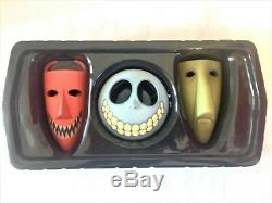 Disney Store Exclusive Nightmare Before Christmas Lock Shock Barrel Masks