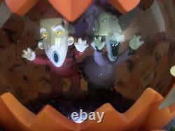 Disney Store Nightmare Before Chrismast Musical Snow Globe Jack Sally Damage