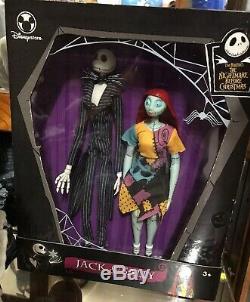 Disney Store Nightmare Before Christmas Jack And Sally Dolls