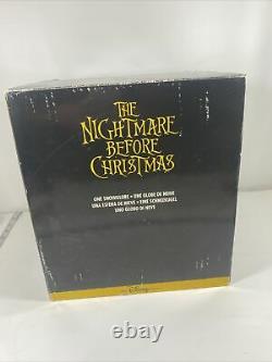 Disney Store Nightmare Before Christmas Jack & Sally Musical Snowglobe