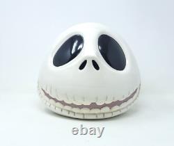 Disney Store Nightmare Before Christmas Jack Skellington Head Cookie Candy Jar