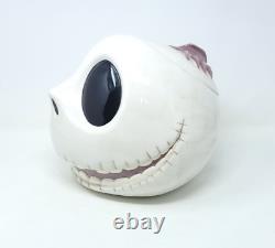 Disney Store Nightmare Before Christmas Jack Skellington Head Cookie Candy Jar