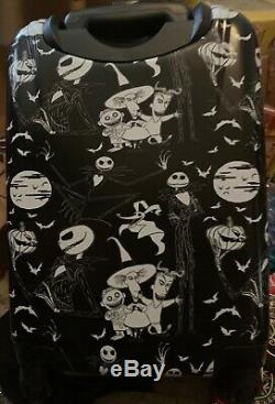 Disney Store THE NIGHTMARE BEFORE CHRISTMAS ROLLING Suitcase 21