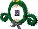 Disney Store Tim Burton Nightmare Before Christmas Monster Wreath 25 Year Nwt