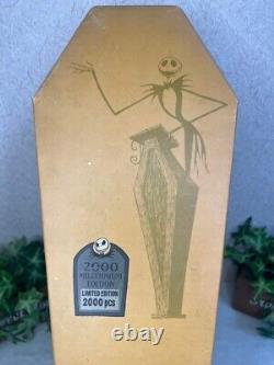 Disney The Nightmare Before Christmas 2000 Limited Edition Gold Jack Figure