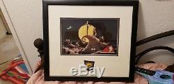 Disney The Nightmare Before Christmas Framed Pin Set Print excellent condition