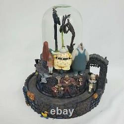 Disney The Nightmare Before Christmas Halloween Town Snow Globe with Light