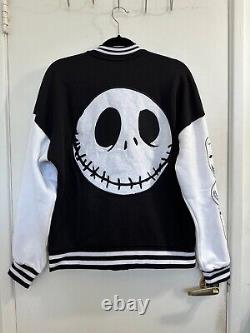 Disney The Nightmare Before Christmas Halloween Varsity Jacket Size Small