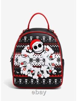 Disney The Nightmare Before Christmas Jack Light Up Mini Backpack PREORDER