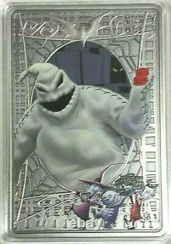 Disney The Nightmare Before Christmas Oogie Boogie 1oz Silver Coin SHIPS NOW