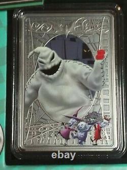 Disney The Nightmare Before Christmas Oogie Boogie 1oz Silver Coin SHIPS NOW