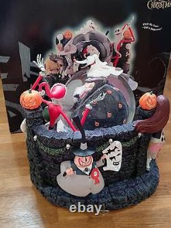 Disney The Nightmare Before Christmas Snow Globe Dome Limited Vintage Rare