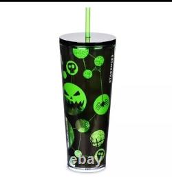 Disney The Nightmare Before Christmas Starbucks Tumbler with Straw 2024