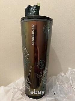 Disney The Nightmare Before Christmas Starbucks Tumbler with Straw IN HAND NOW