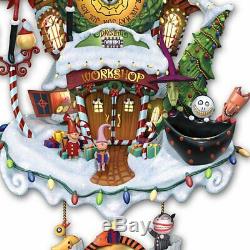 Disney The Nightmare Before Christmas Town Cuckoo Clock by Bradford Exchange