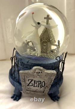 Disney The Nightmare Before Christmas ZERO Musical 7 Snow Globe