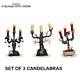 Disney Tim Burton The Nightmare Before Christmas Candelabra With Flameless Light