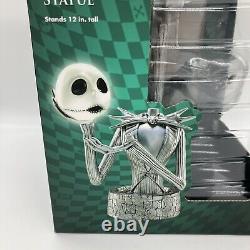 Disney Tim Burton's Nightmare Before Christmas Jack Skellington Light-Up Statue