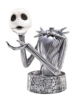 Disney Tim Burton's Nightmare Before Christmas Jack Skellington Light-Up Statue