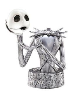 Disney Tim Burton's Nightmare Before Christmas Jack Skellington Light-Up Statue