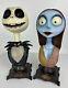 Disney Tim Burton's The Nightmare Before Christmas Jack & Sally Busts Retired