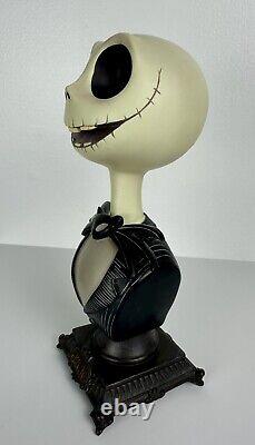 Disney Tim Burton's The Nightmare Before Christmas Jack & Sally Busts Retired