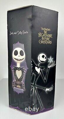 Disney Tim Burton's The Nightmare Before Christmas Jack & Sally Busts Retired