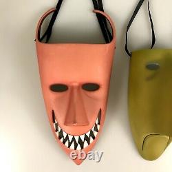 Disney Touchstone Nightmare Before Christmas Lock Stock Barrel LARGE Masks