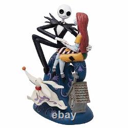 Disney Tradition Figurine Spiral Hill Jack Zero Sally Nightmare Before Christmas