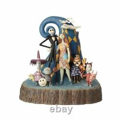 Disney Traditions Jim Shore Nightmare Before Christmas Jack & Sally Spiral Hill