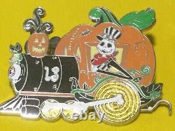 Disney nightmare before christmas holiday train pin set LE 100 Halloween