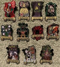 Disney pin Nightmare before Christmas tarot cards 11 pin collection 2018
