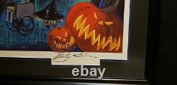 Disney's Nightmare Before Christmas Framed Lithograph Signed Eric Robison. LE 200