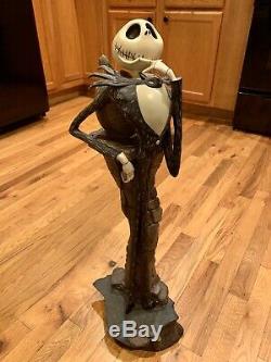 Disney's Nightmare Before Christmas Jack Skellington Big Figure Statue RARE