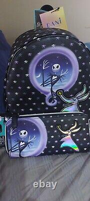 Disney's Nightmare Before Christmas Mini Backpack And Matching Wallet