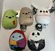 Disney's The Nightmare Before Christmas 5 Squishmallows Lot- 2021 Set Of 5