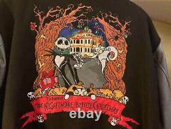 Disneyland Rear nightmare before christmas embossed le 100 Jacket