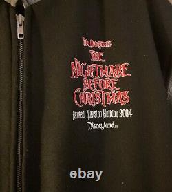 Disneyland Rear nightmare before christmas embossed le 100 Jacket