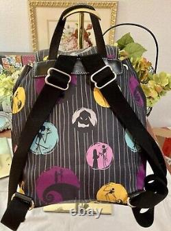 Dooney Bourke Disney Backpack Nightmare Before Christmas Jack Skellington Black