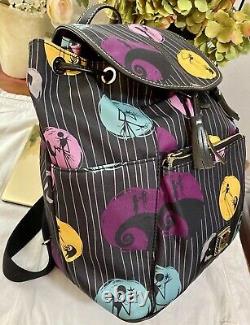 Dooney Bourke Disney Backpack Nightmare Before Christmas Jack Skellington Black