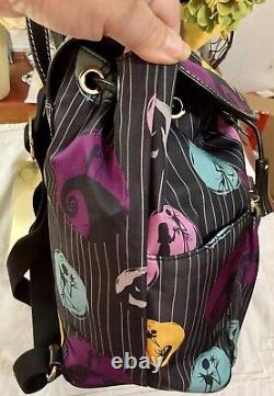 Dooney Bourke Disney Backpack Nightmare Before Christmas Jack Skellington Black