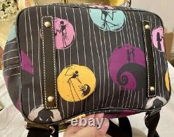 Dooney Bourke Disney Backpack Nightmare Before Christmas Jack Skellington Black