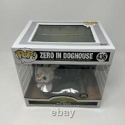Funko POP DISNEY Nightmare Before Christmas ZERO IN DOGHOUSE GLOW CHASE Boxlunch