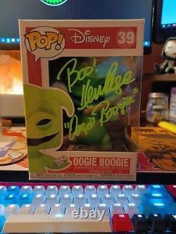 Funko POP! Disney #39 Oogie Boogie Nightmare Before Christmas Ken Page Autograph
