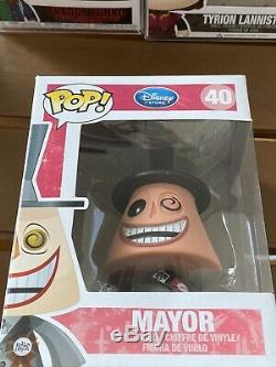 Funko Pop! Disney Mayor from The Nightmare Before Christmas #40 With Popstack