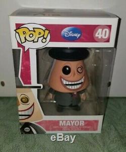 Funko Pop Mayor With 2 Sided Face Nightmare Before Christmas Disney #40 VAULTED