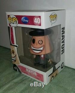 Funko Pop Mayor With 2 Sided Face Nightmare Before Christmas Disney #40 VAULTED